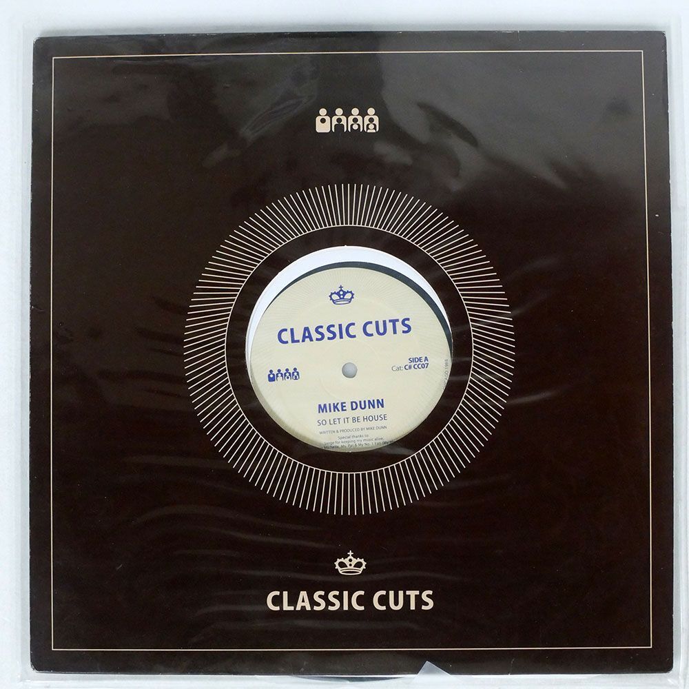MIKE DUNN/SO LET IT BE HOUSE/CLONE CLASSIC CUTS CCC07 12の画像1