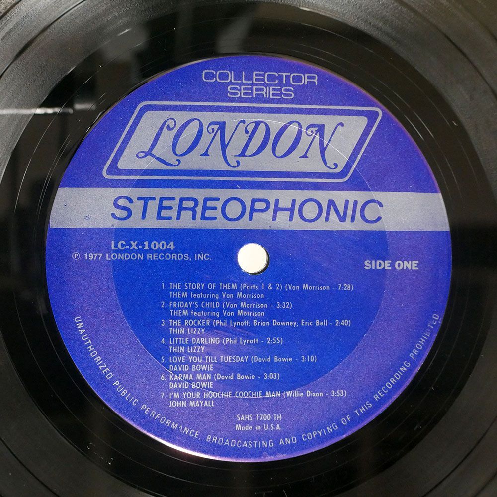 米 VA/COLLECTOR SERIES - RADIOIN-STORE SAMPLER/LONDON LCX1004 LPの画像2