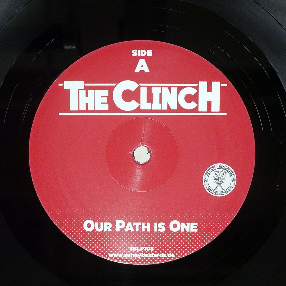 CLINCH/OUR PATH IS ONE/SUNNY BASTARDS SBLP108 LPの画像2