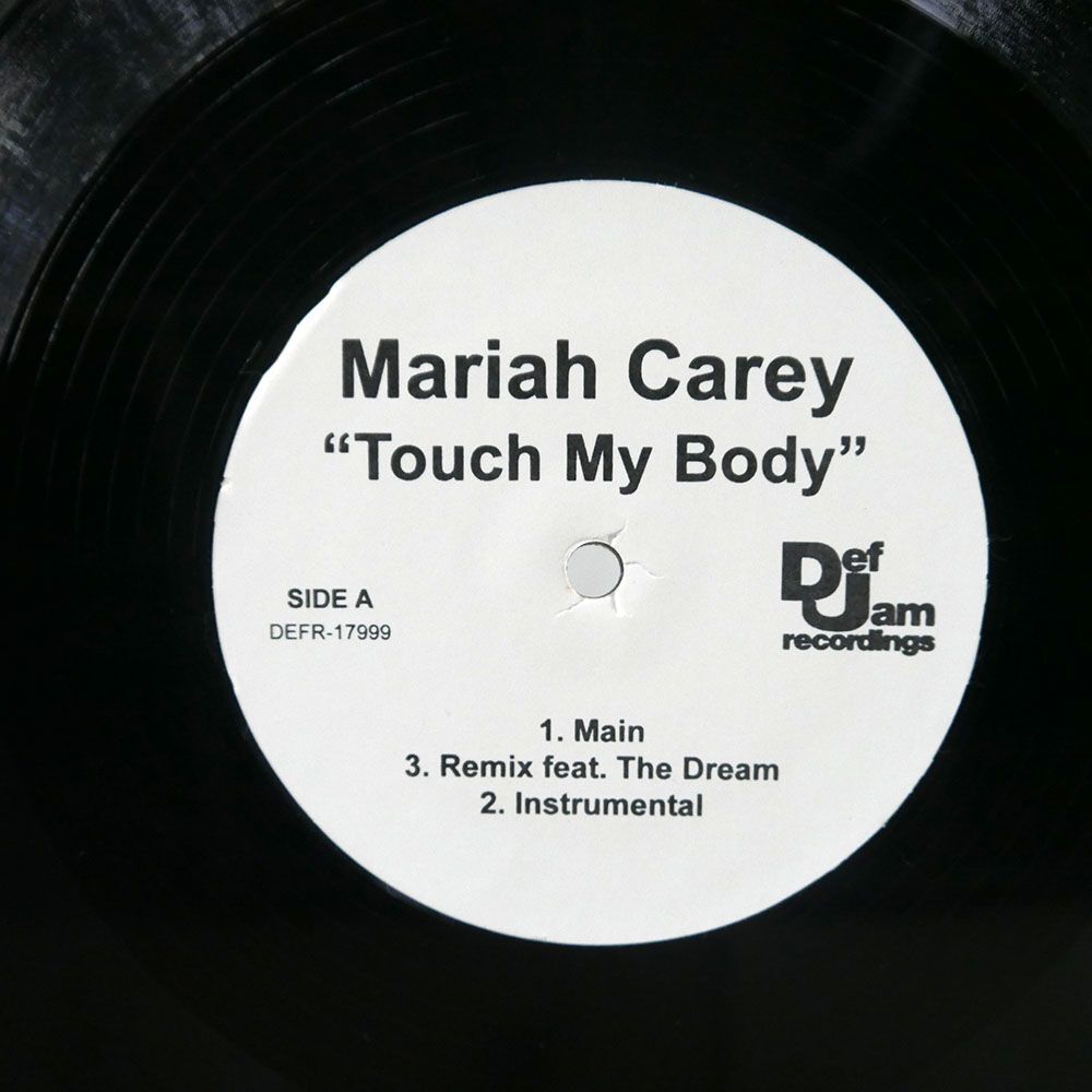 米 プロモ MARIAH CAREY/TOUCH MY BODY FINER THINGS/DEF JAM RECORDINGS DEFR17999 12_画像1