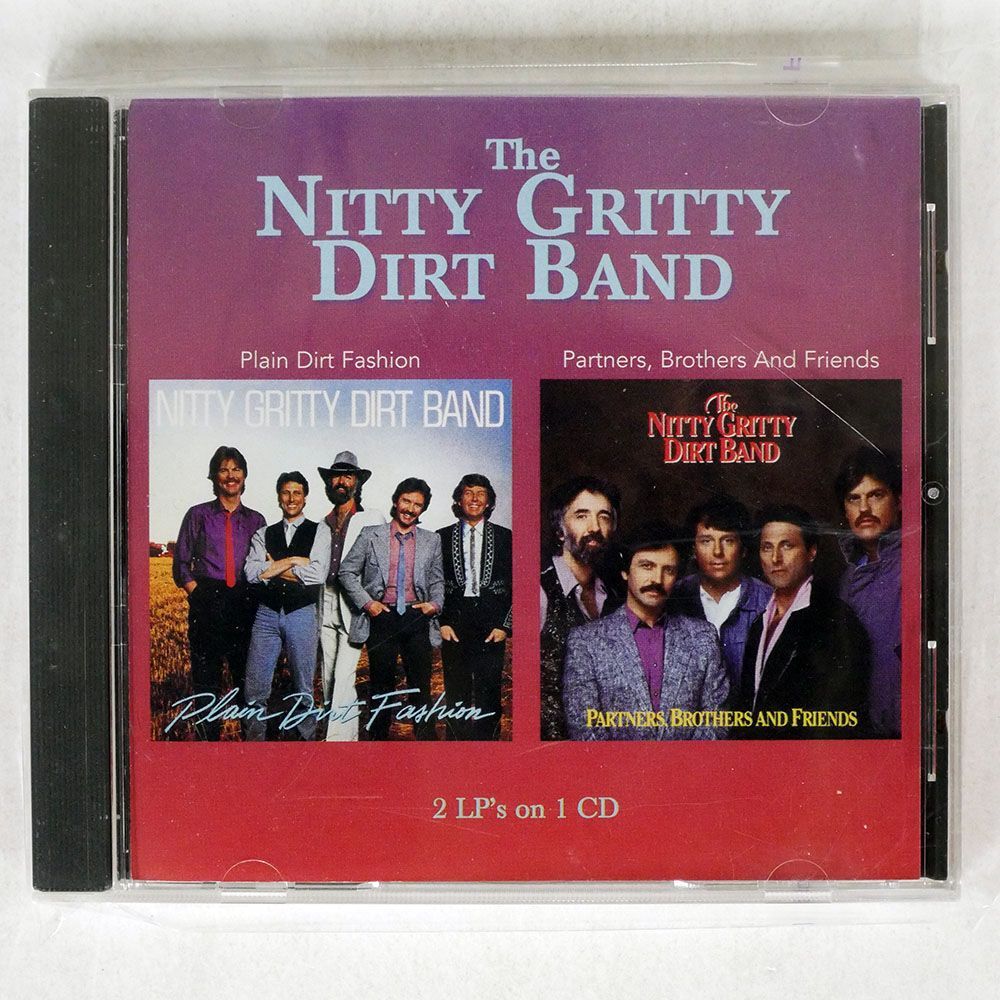 NITTY GRITTY DIRT BAND/PLAIN DIRT FASHION / PARTNERS, BROTHERS & FRIENDS/WOUNDED BIRD RECORDS WOU 5113 CD □の画像1