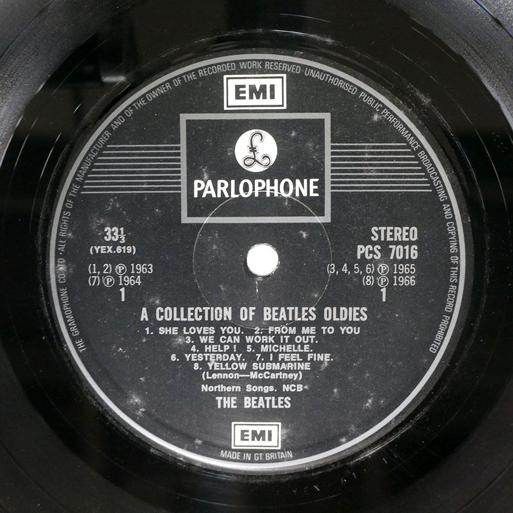 英 BEATLES/A COLLECTION OF OLDIES/PARLOPHONE PCS7016 LPの画像3