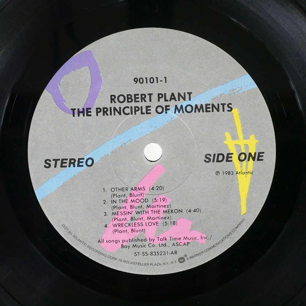 米 ROBERT PLANT/PRINCIPLE OF MOMENTS/ATLANTIC 901011 LPの画像2
