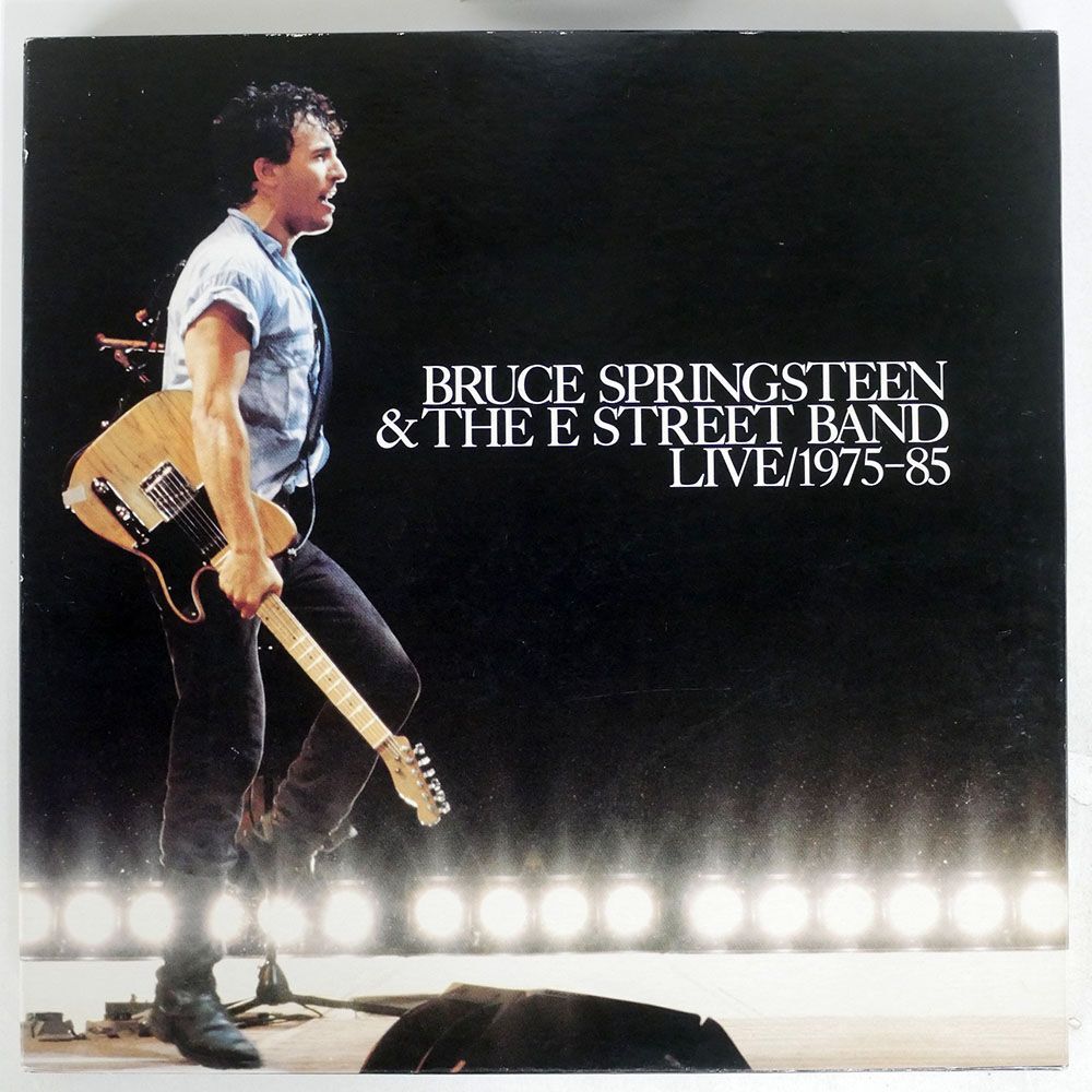 ブルース・スプリングスティーン&ザ・E・ストリート・バンド/LIVE 1975-85/CBS/SONY 75AP3300 LPの画像1