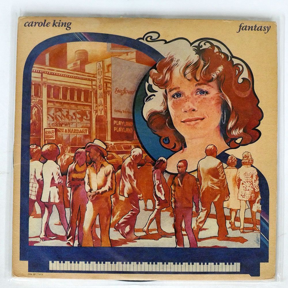 米 CAROLE KING/FANTASY/ODE SP77018 LPの画像1
