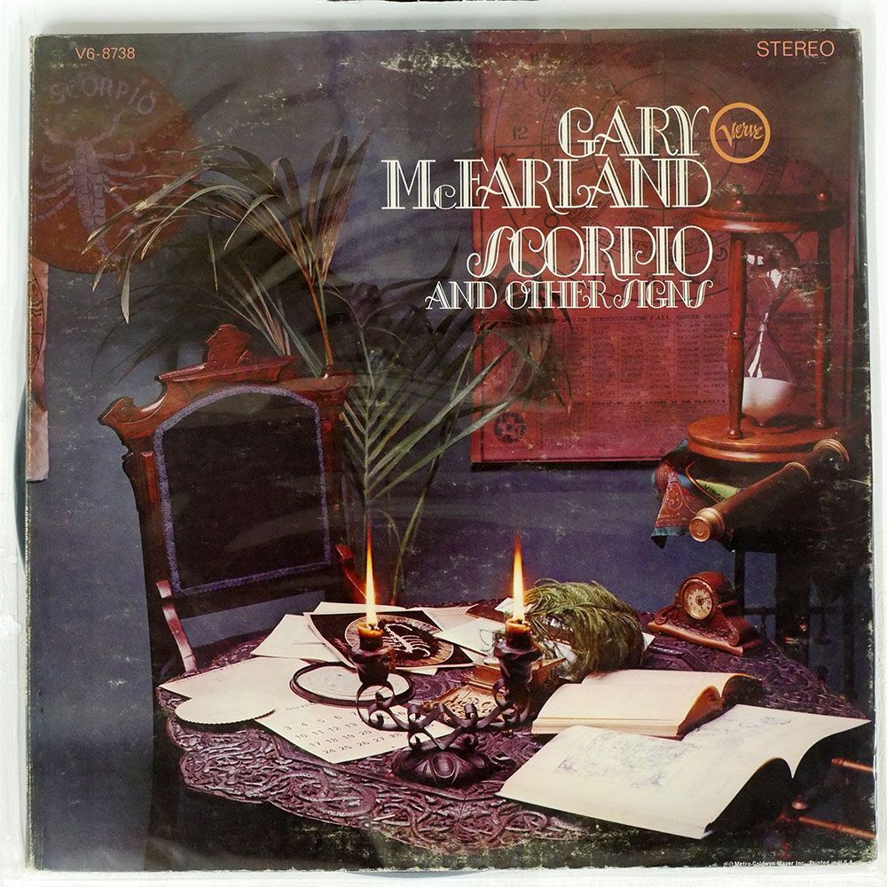 米 GARY MCFARLAND/SCORPIO AND OTHER SIGNS/VERVE V68738 LPの画像1