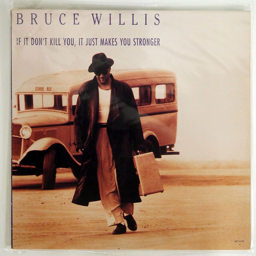 米 BRUCE WILLIS/IF IT DON’T KILL YOU, IT JUST MAKES YOU STRONGER/MOTOWN MOT6290 LPの画像1