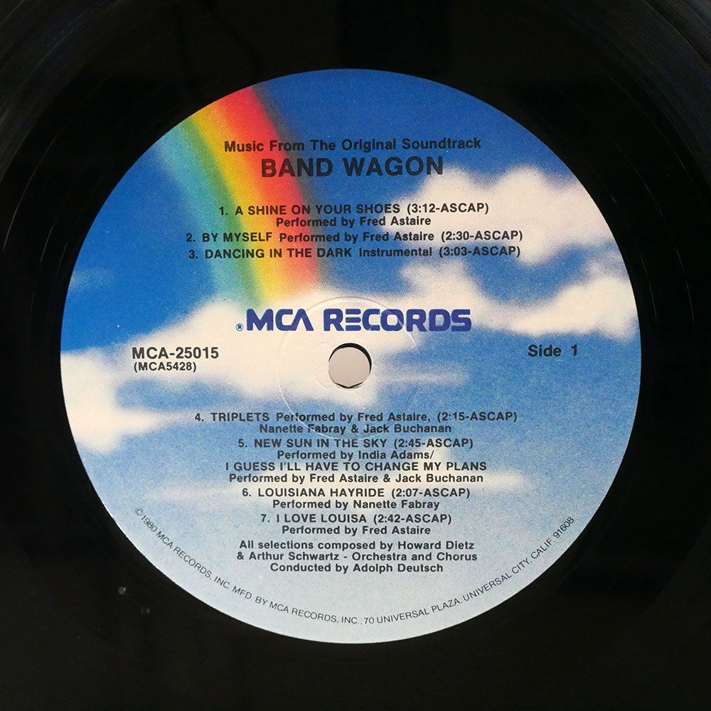 米 OST/BAND WAGON/MCA MCA25015 LPの画像2