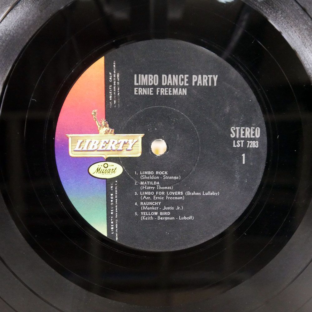 ERNIE FREEMAN/LIMBO DANCE PARTY/LIBERTY LST7283 LPの画像2