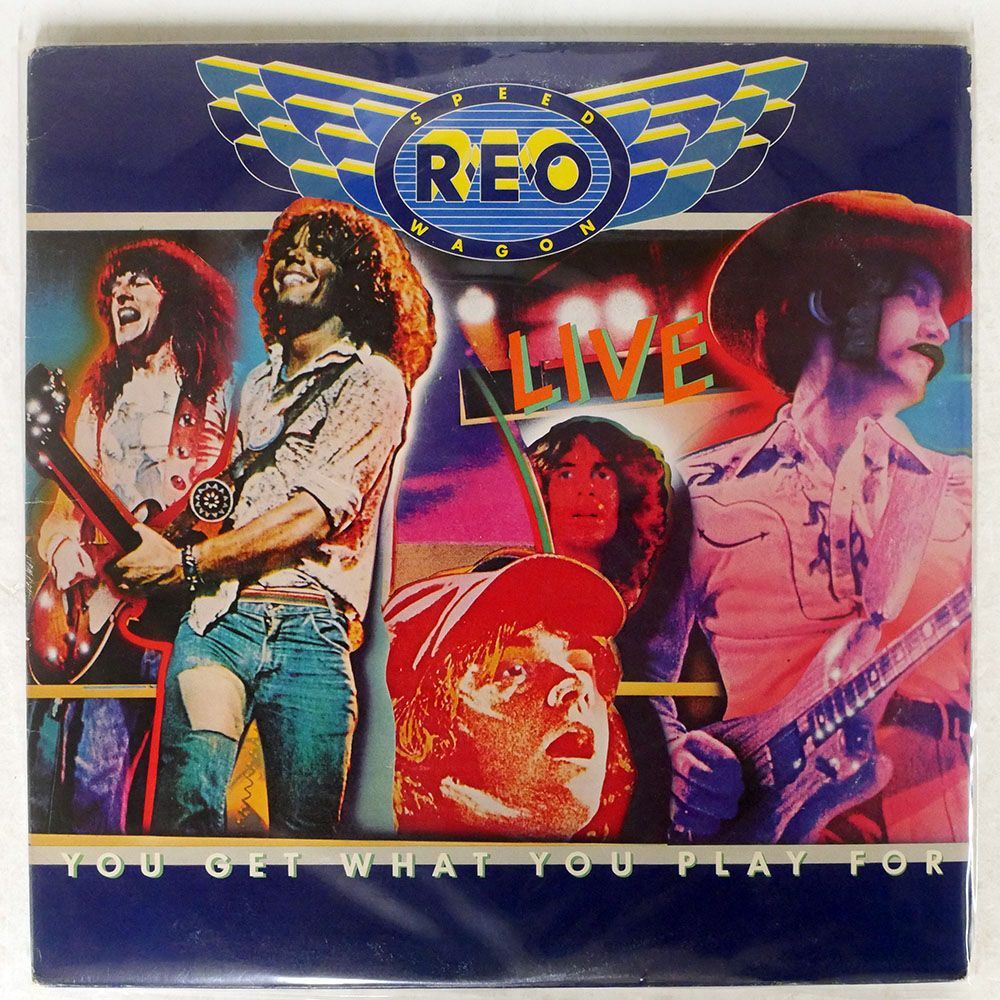 REO SPEEDWAGON/YOU GET WHAT YOU PLAY FOR/EPIC PEG34494 LPの画像1