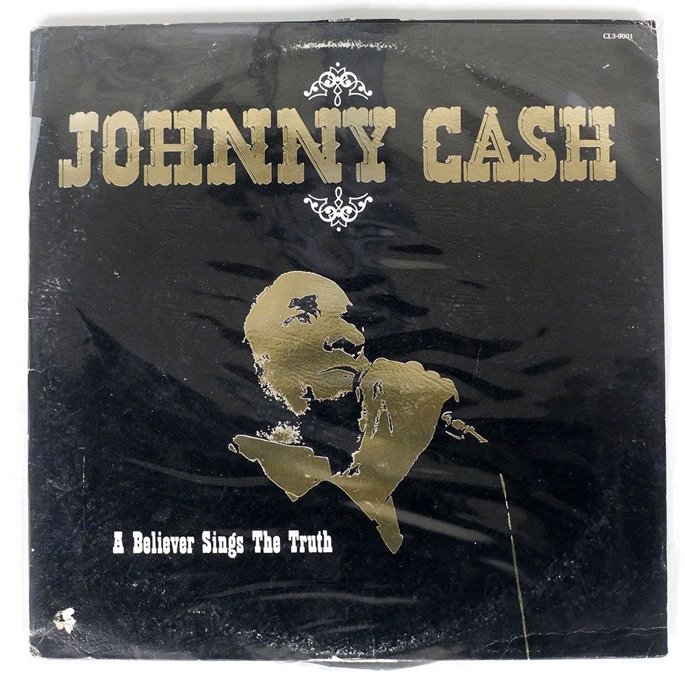 米 JOHNNY CASH/A BELIEVER SINGS THE TRUTH/CACHET CL39001 LPの画像1
