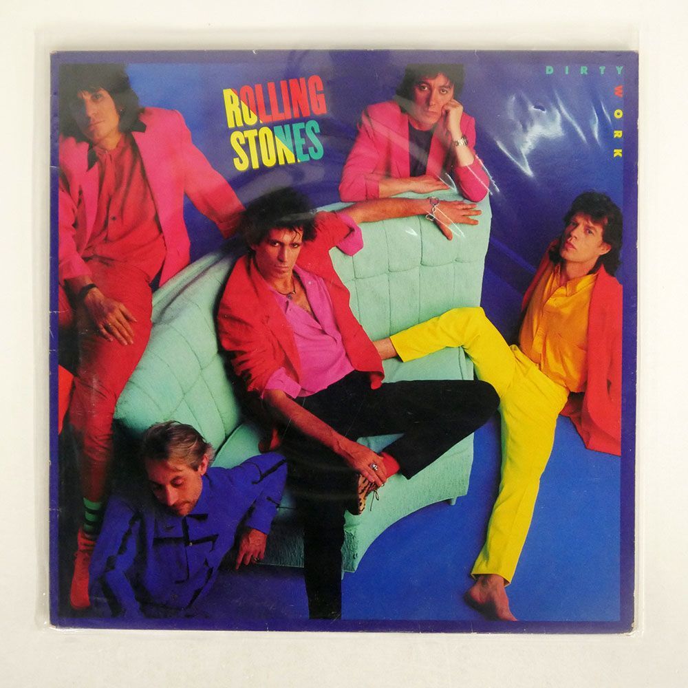 ROLLING STONES/DIRTY WORK/ROLLING STONES CBS86321 LPの画像1