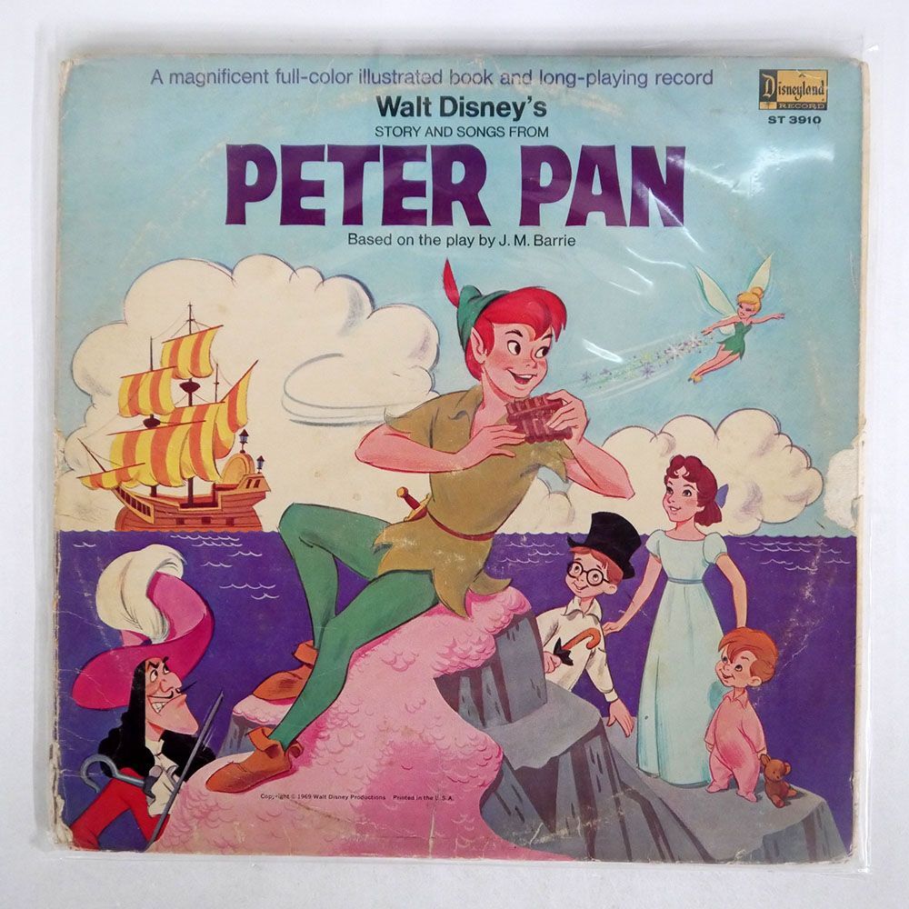 VA/PETER PAN/DISNEYLAND ST3910 LP_画像1