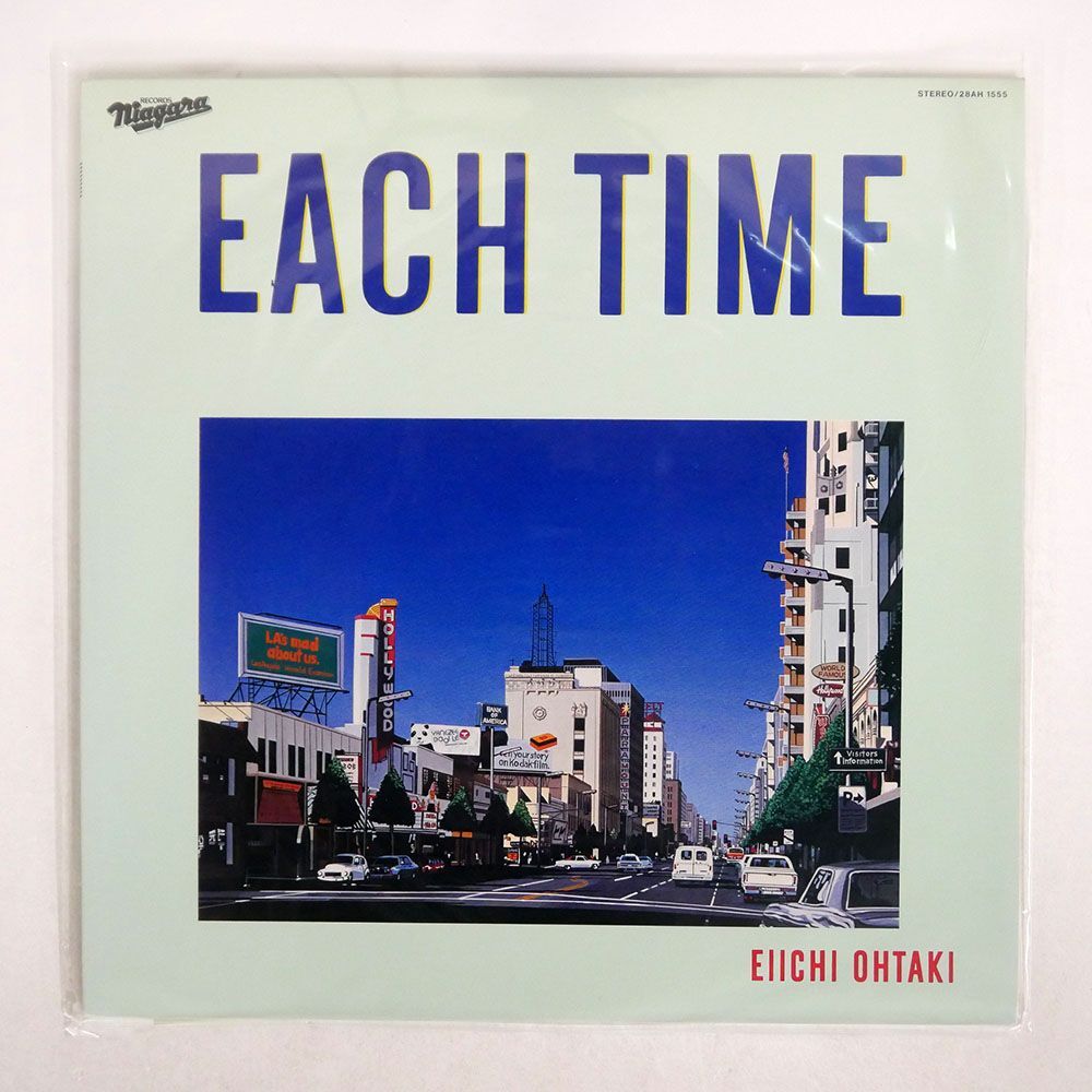 大滝詠一/EACH TIME/NIAGARA 28AH1555 LP_画像1