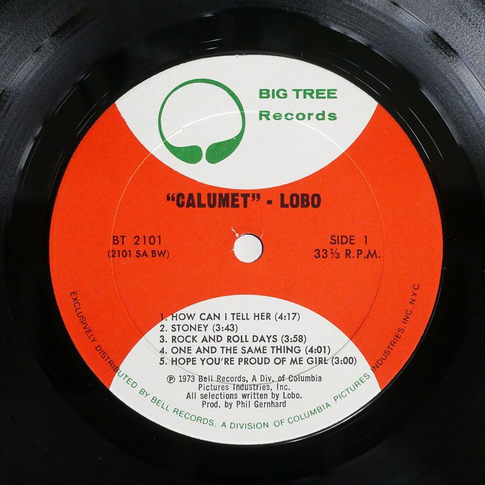 米 LOBO/CALUMET/BIG TREE BT2101 LPの画像2