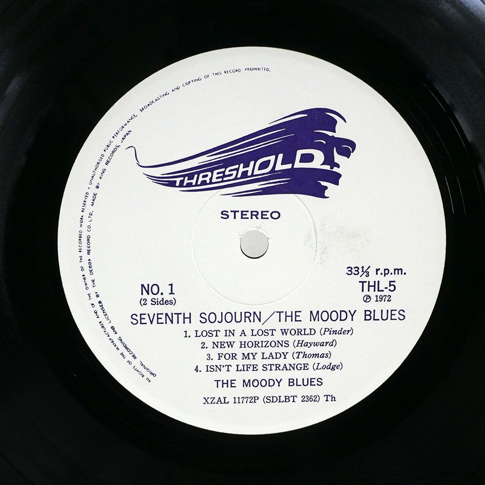 ムーディー・ブルース/セブンス・ソジャーン/THRESHOLD THL5 LPの画像2