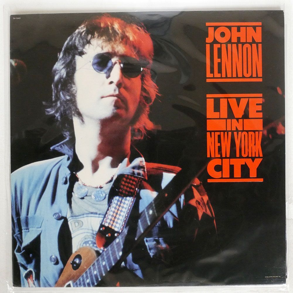 米 JOHN LENNON/LIVE IN NEW YORK CITY/CAPITOL SV12451 LP_画像1