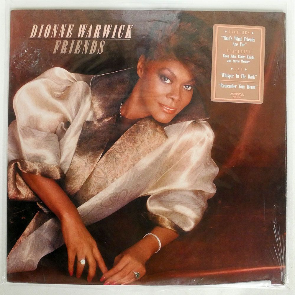 米 DIONNE WARWICK/FRIENDS/ARISTA AL88398 LPの画像1