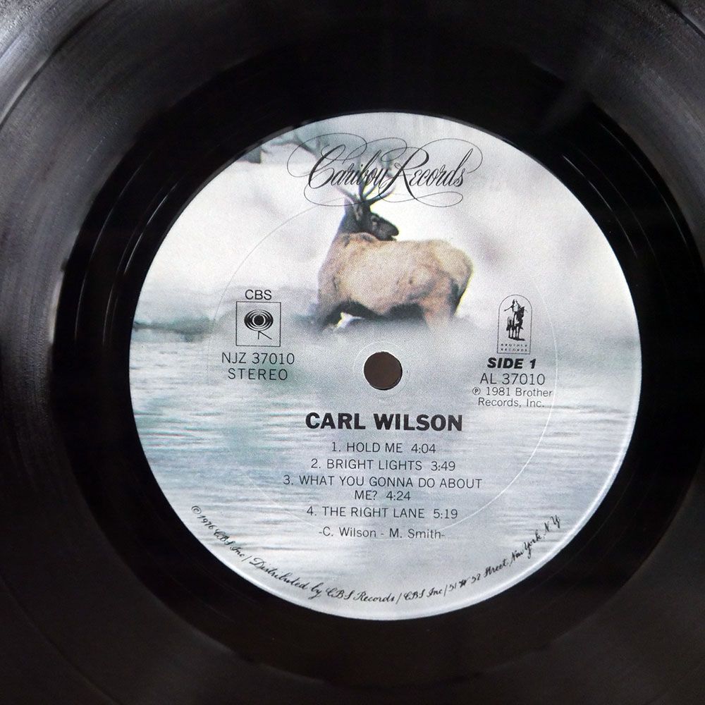 米 CARL WILSON/SAME/CARIBOU NJZ37010 LP_画像2