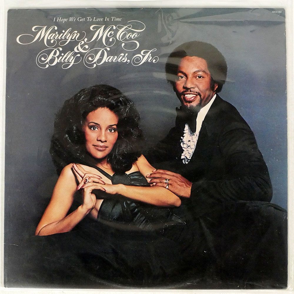 MARILYN MCCOO & BILLY DAVIS,JR./I HOPE WE GET TO LOVE IN TIME/ABC ABCD952 LPの画像1