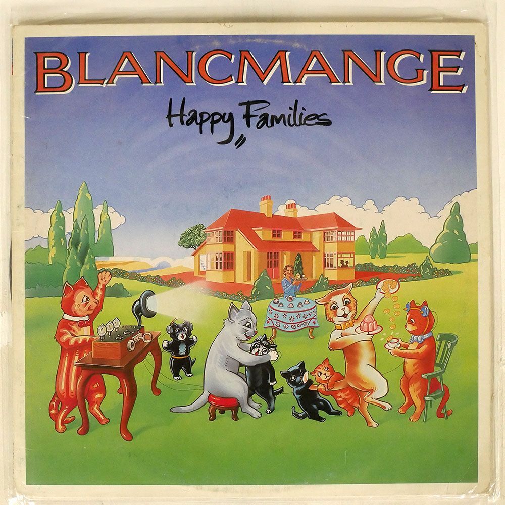 ブラマンジェ/HAPPY FAMILIES/LONDON L28P1070 LPの画像1