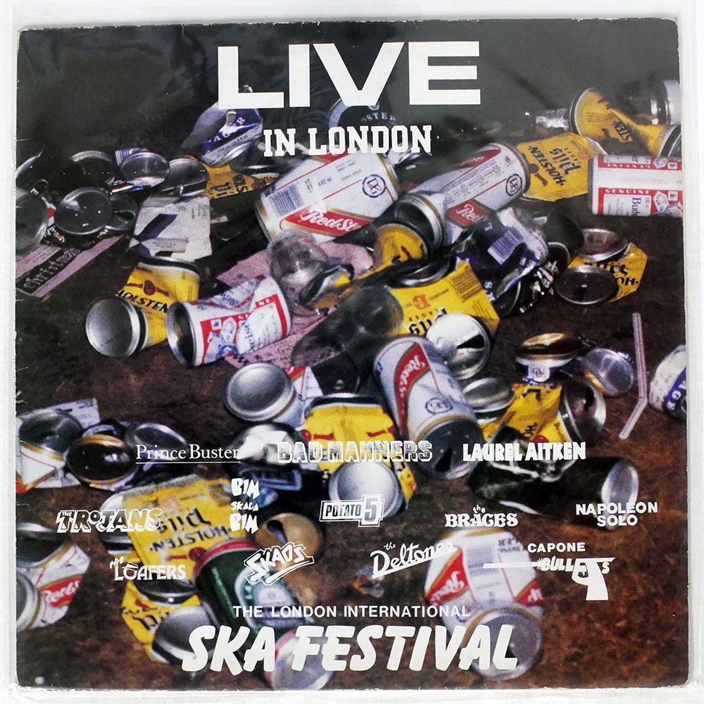英 VA/LIVE IN LONDON - THE LONDON INTERNATIONAL SKA FESTIVAL/BLUE BEAT BBSLP001 LP_画像1
