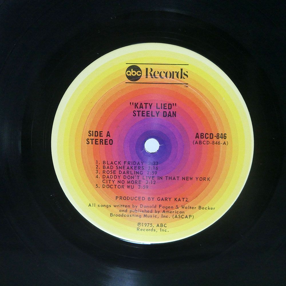 STEELY DAN/KATY LIED/ABC ABCD846 LPの画像2