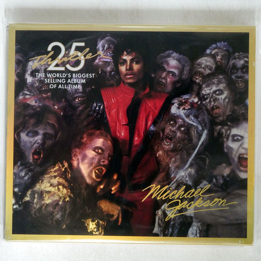 マイケル・ジャクソン/スリラー25周年記念リミテッド・エディション/ソニー・ミュージックジャパン インターナショナル EICP963 CD+DVDの画像1