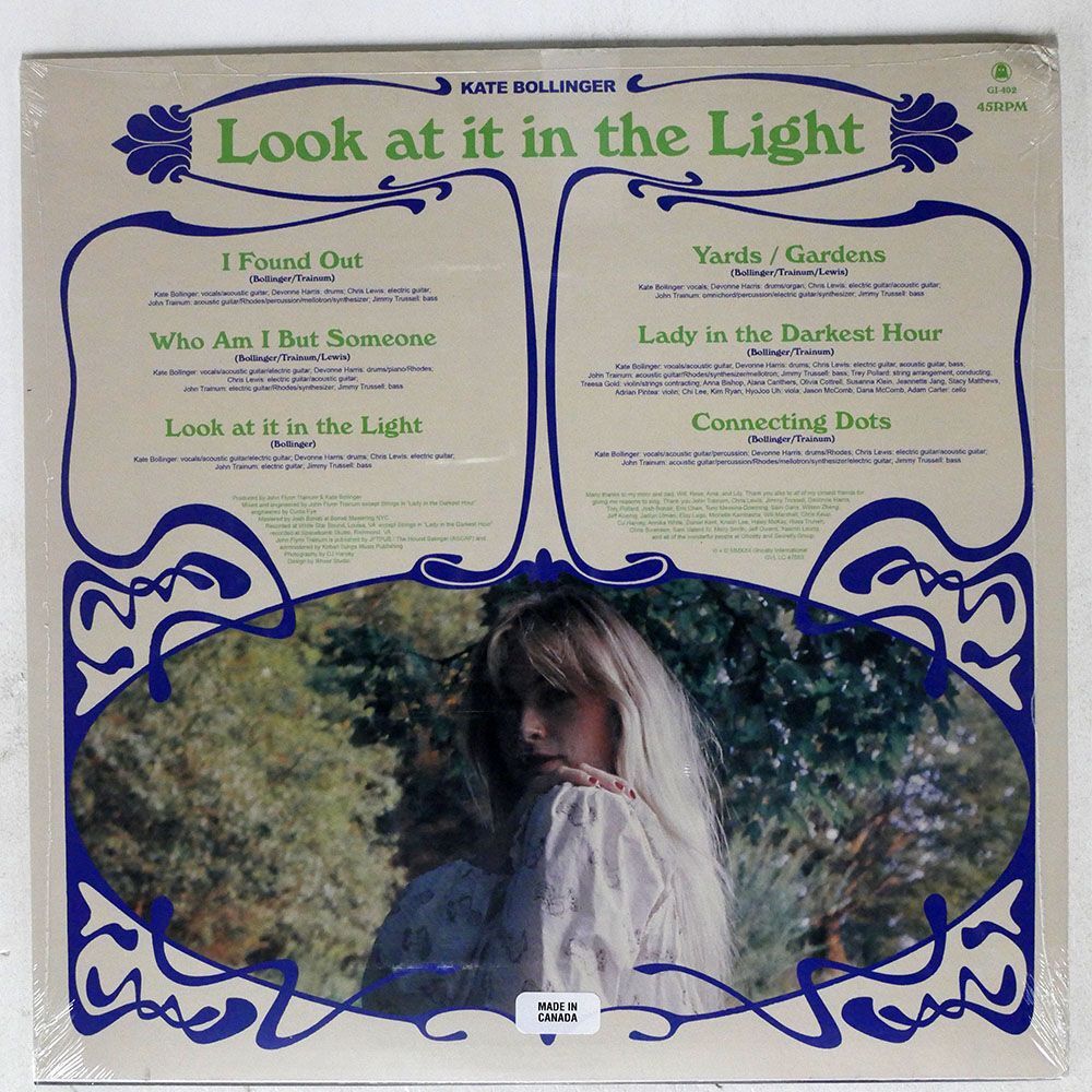 KATE BOLLINGER/LOOK AT IT IN THE LIGHT/GHOSTLY INTERNATIONAL GI402 12の画像2