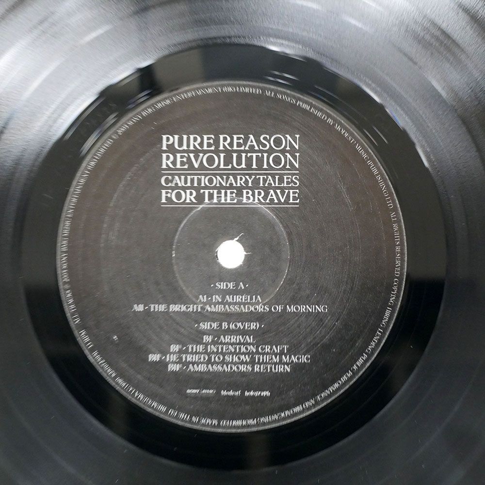 PURE REASON REVOLUTION/CAUTIONARY TALES FOR THE BRAVE/SONY BMG MUSIC ENTERTAINMENT 82876725951 10の画像2