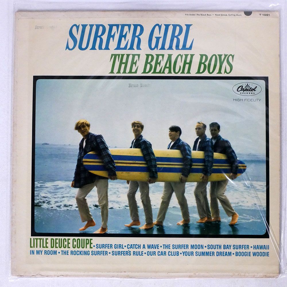 BEACH BOYS/SURFER GIRL/CAPITOL T1981 LPの画像1