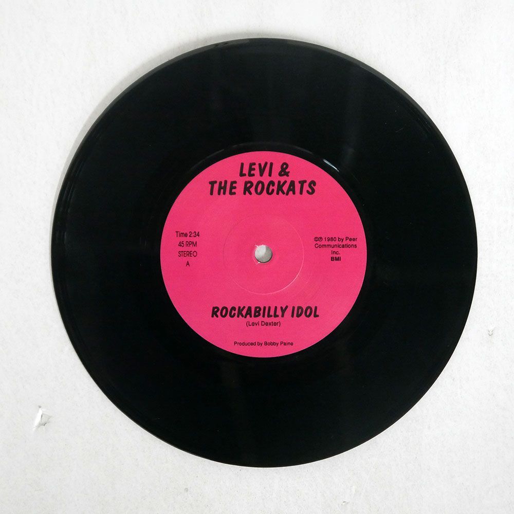 LEVI DEXTER/ROCKABILLY IDOL B/W NOTE FROM THE SOUTH/PEER COMMUNICATIONS, INC. NONE 7 □の画像1