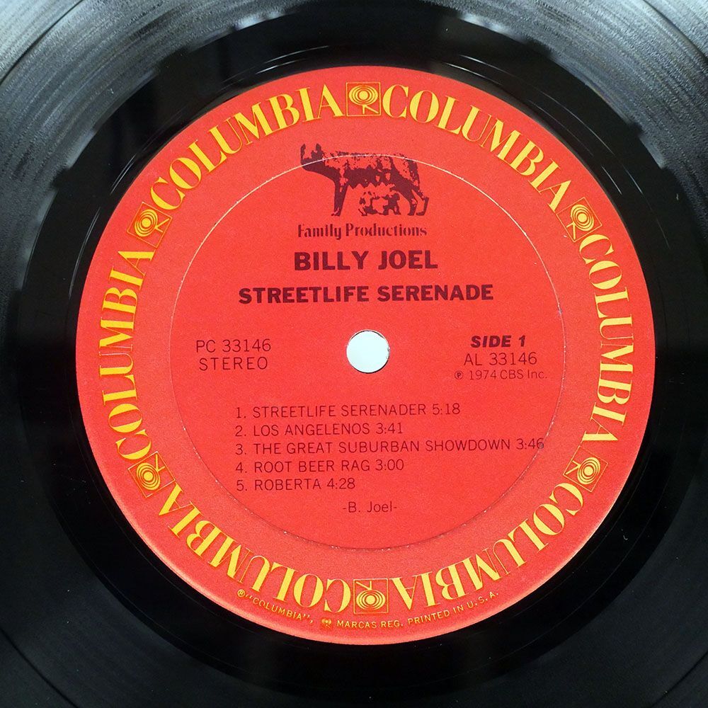 米 BILLY JOEL/STREETLIFE SERENADE/COLUMBIA PC33146 LPの画像2