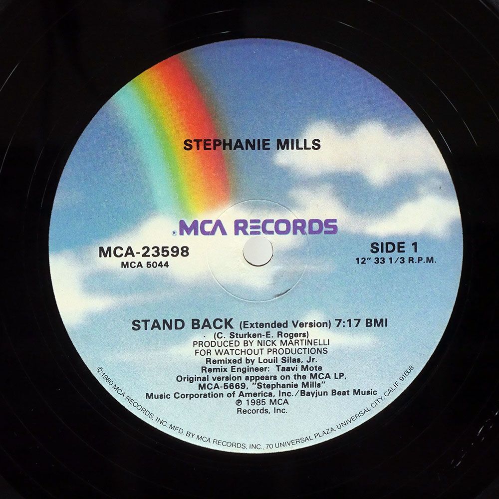 STEPHANIE MILLS/STAND BACK/MCA MCA23598 12の画像2