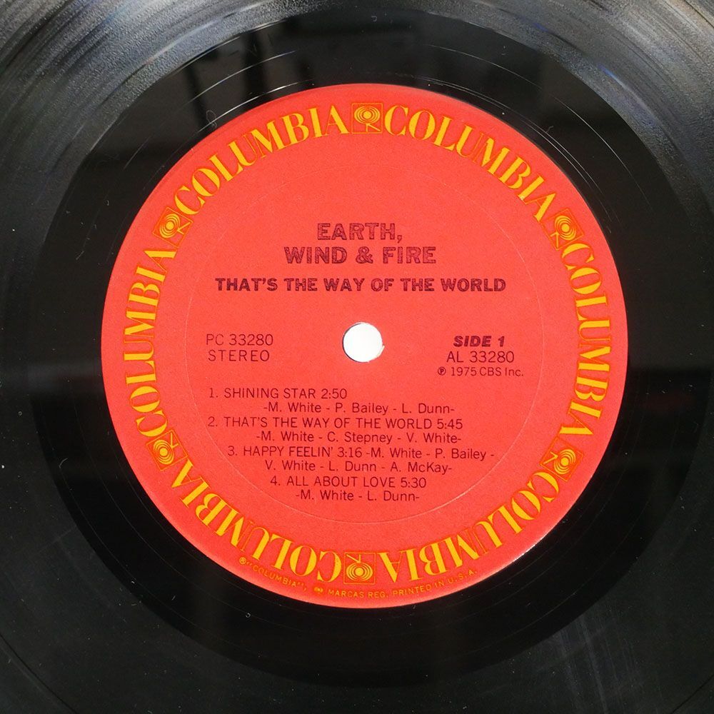 EARTH WIND & FIRE/THAT’S THE WAY OF THE WORLD/COLUMBIA PC33280 LPの画像2