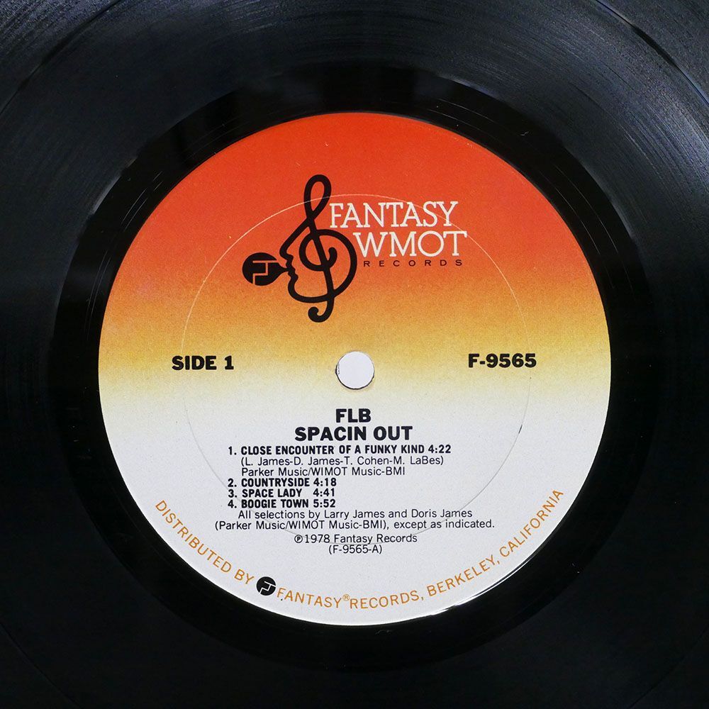 米 FAT LARRY’S BAND/SPACIN’ OUT/FANTASY WMOT F9565 LPの画像2