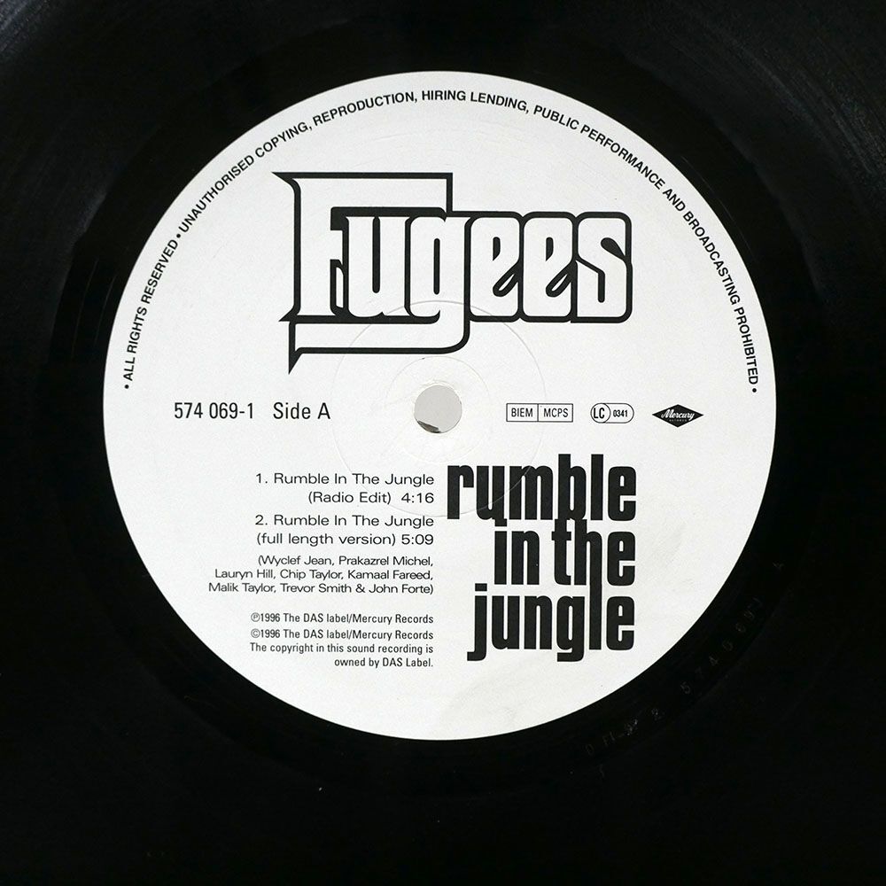 FUGEES/RUMBLE IN THE JUNGLE/MERCURY 5740691 12_画像2