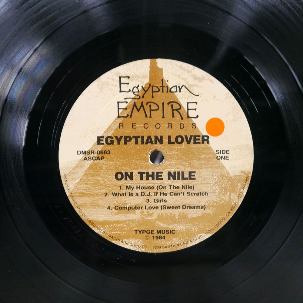 米 EGYPTIAN LOVER/ON THE NILE/EGYPTIAN EMPIRE DMSR0663 LPの画像2