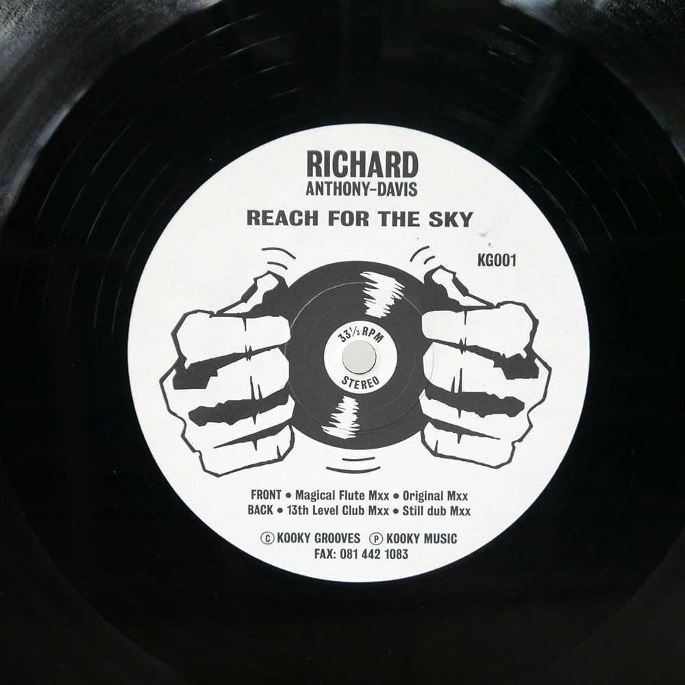 RICHARD ANTHONY DAVIS/REACH FOR THE SKY/KOOKY GROOVES KG001 12_画像1