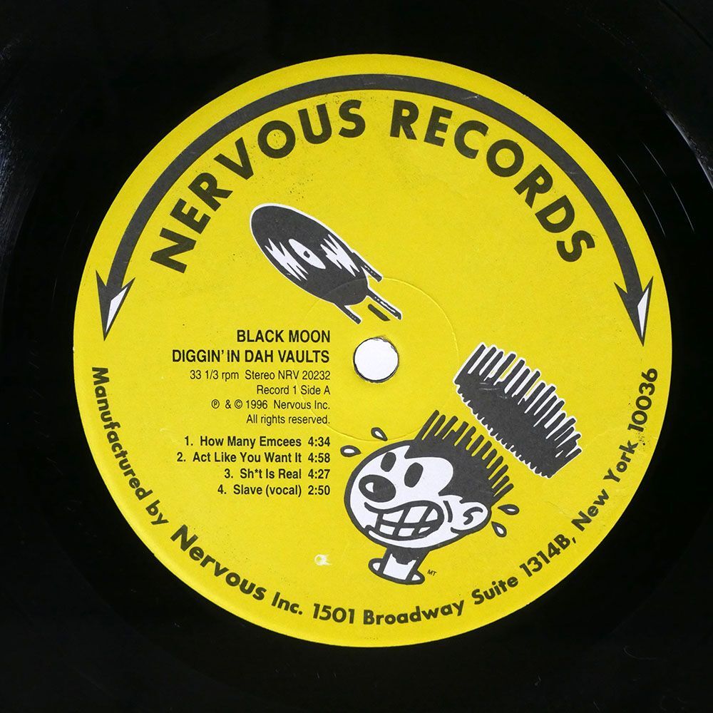 BLACK MOON/DIGGIN’ IN DAH VAULTS/WRECK NRV202321 LPの画像2