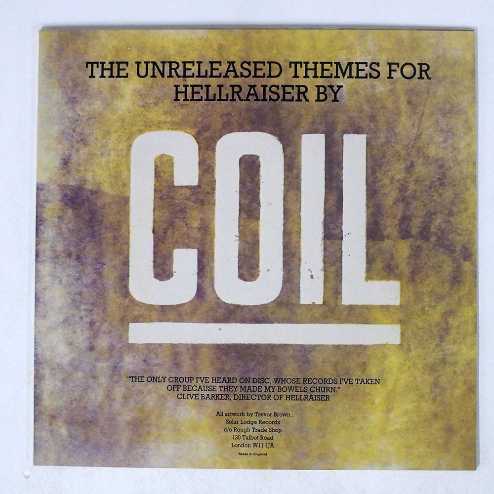 COIL/UNRELEASED THEMES FOR HELLRAISER/SOLAR LODGE COIL001 10の画像2