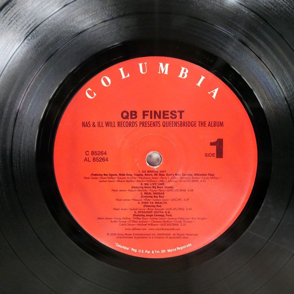 QB FINEST/NAS & ILL WILL RECORDS PRESENTS QUEENSBRIDGE THE ALBUM/COLUMBIA C263807 LPの画像2