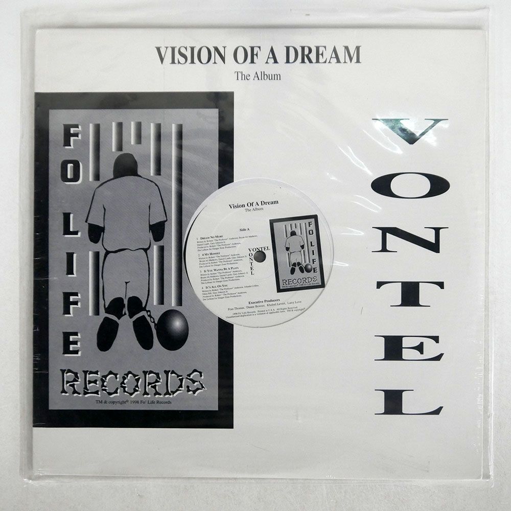 VONTEL/VISION OF A DREAM/FO LIFE NONE LPの画像1