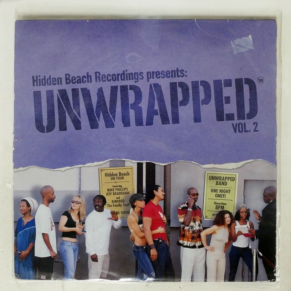 米 VA/HIDDEN BEACH RECORDINGS PRESENTS: UNWRAPPED VOL.2/HIDDEN BEACH RECORDINGS HBR0007 LPの画像1