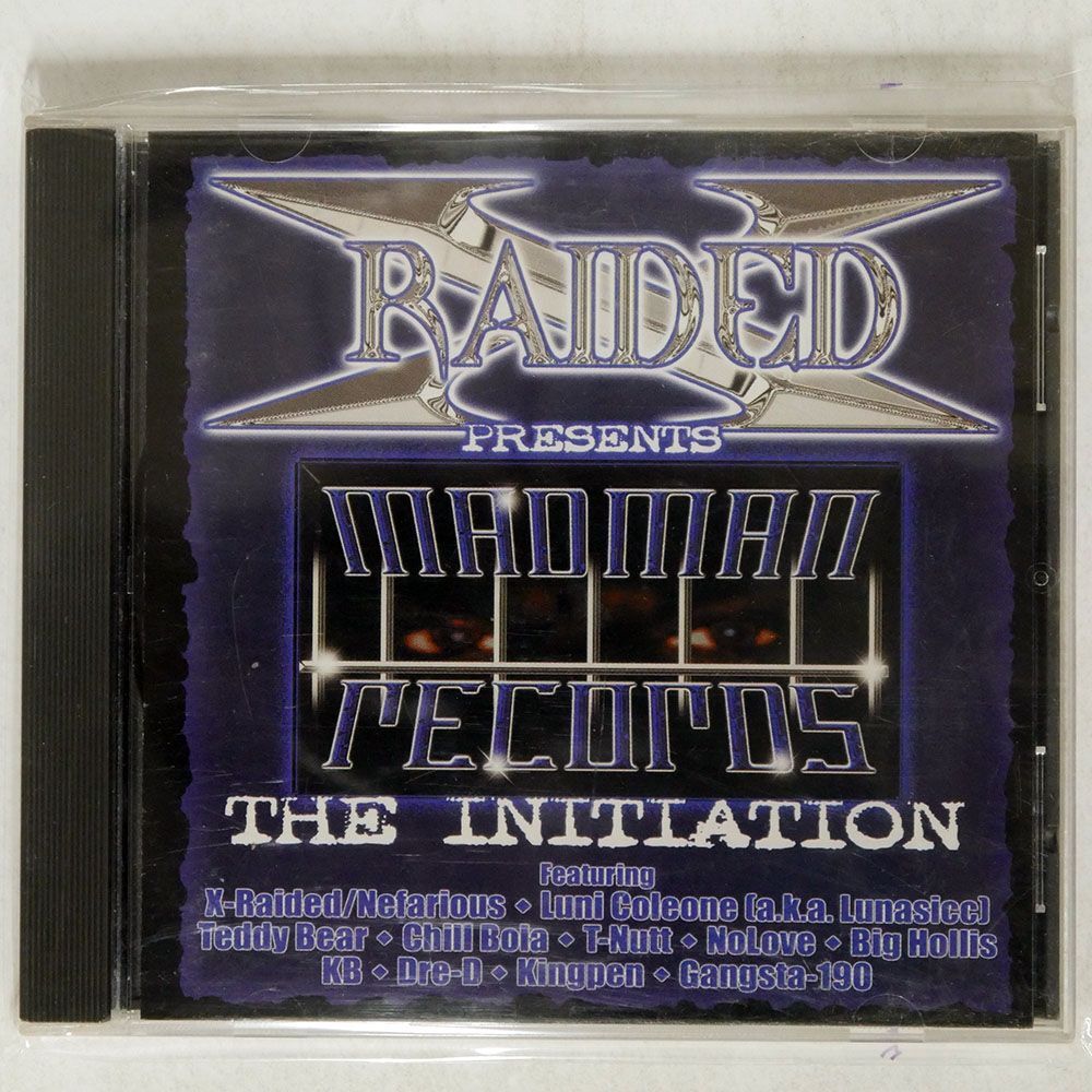 VA/X-RAIDED PRESENTS...THE INITIATION/MAD MAN MMRO730-2 CD □の画像1