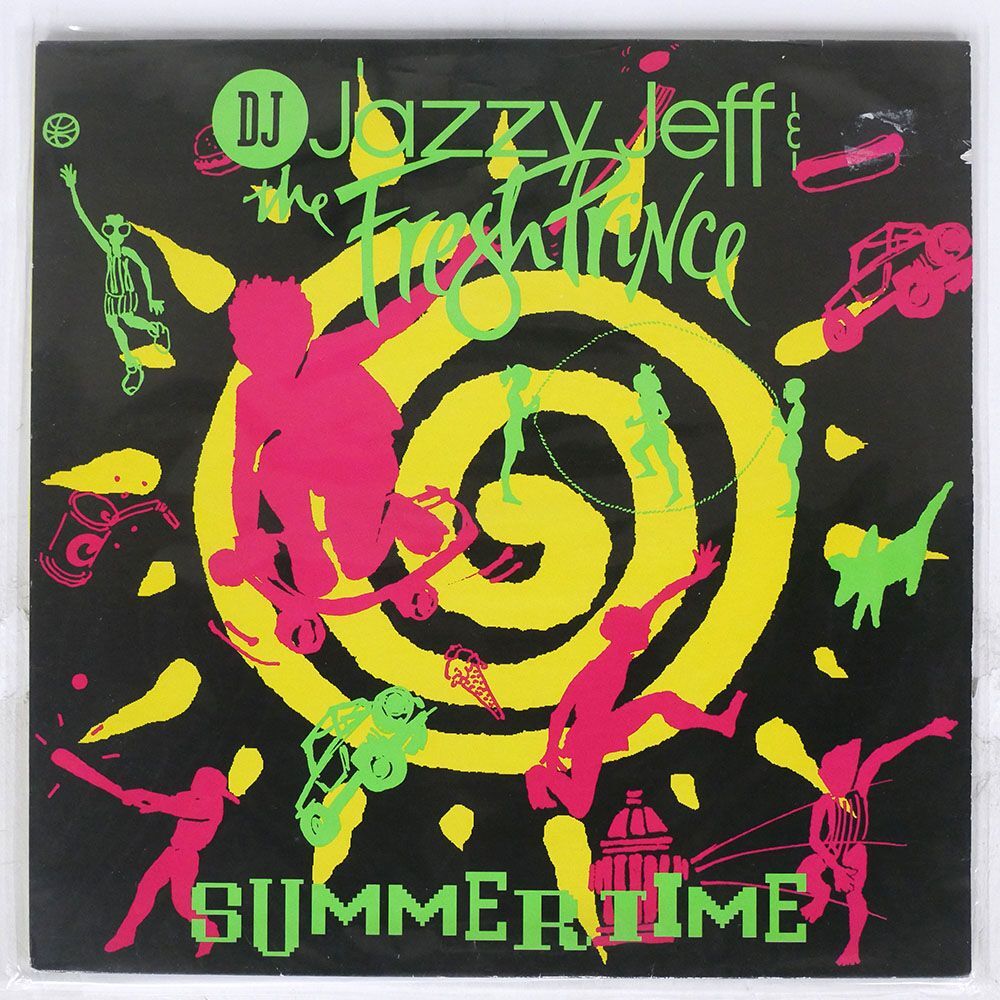  Британия D.J. JAZZY JEFF & THE FRESH PRINCE/SUMMER TIME/JIVE JIVET279 12
