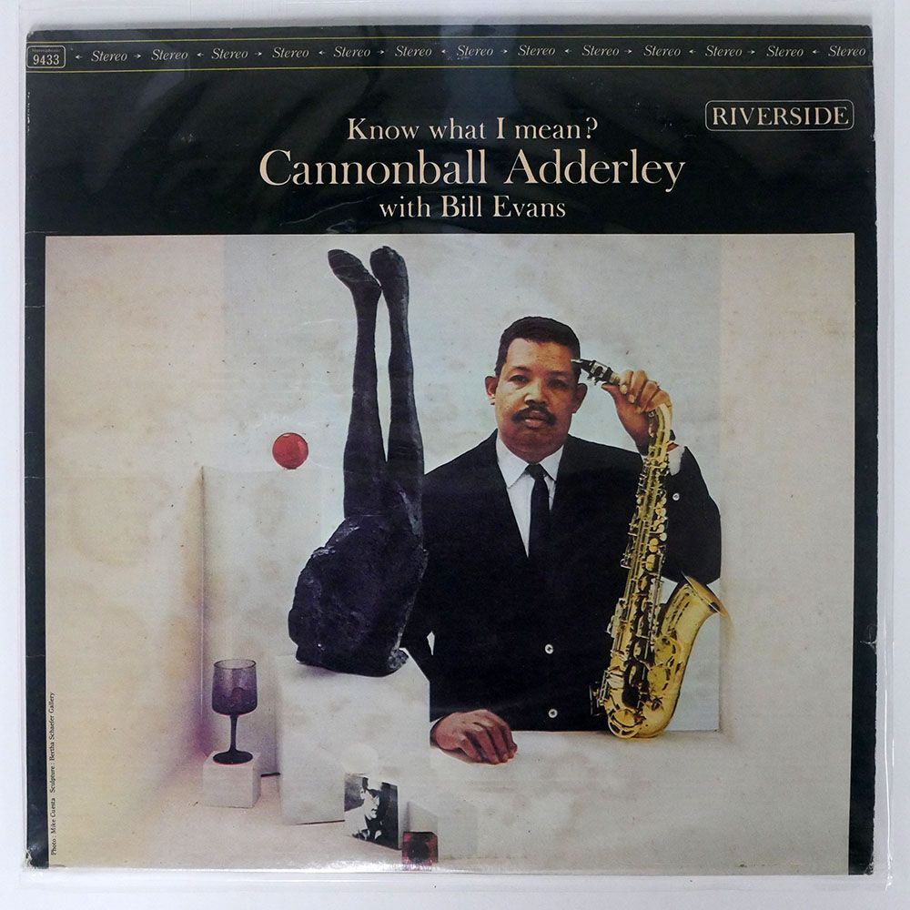 CANNONBALL ADDERLEY WITH BILL EVANS/KNOW WHAT I MEAN/RIVERSIDE OJC105 LP_画像1