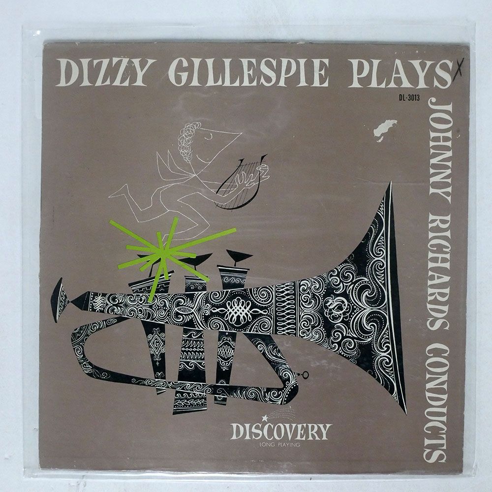 DIZZY GILLESPIE/PLAYS & JOHNNY RICHARDS CONDUCTS/DISCOVERY DL3013 10の画像1