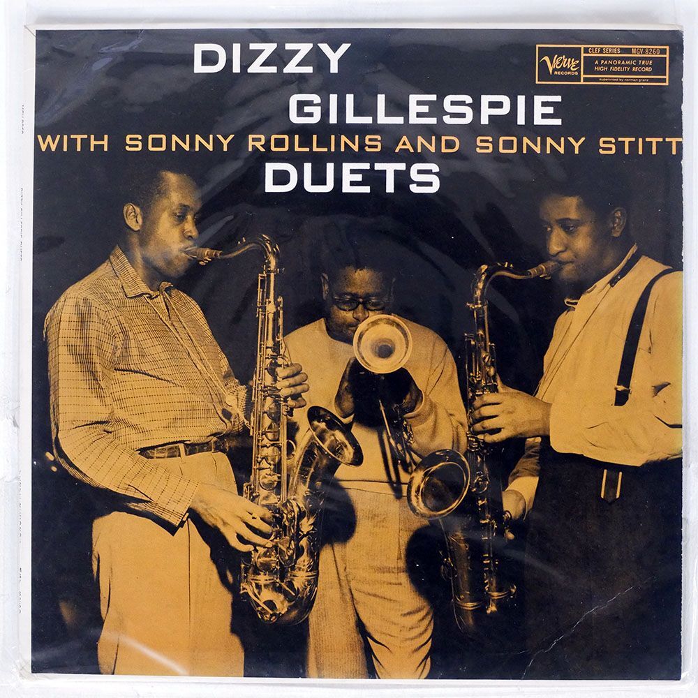 米 DIZZY GILLESPIE/DUETS/VERVE RECORDS V8260 LPの画像1