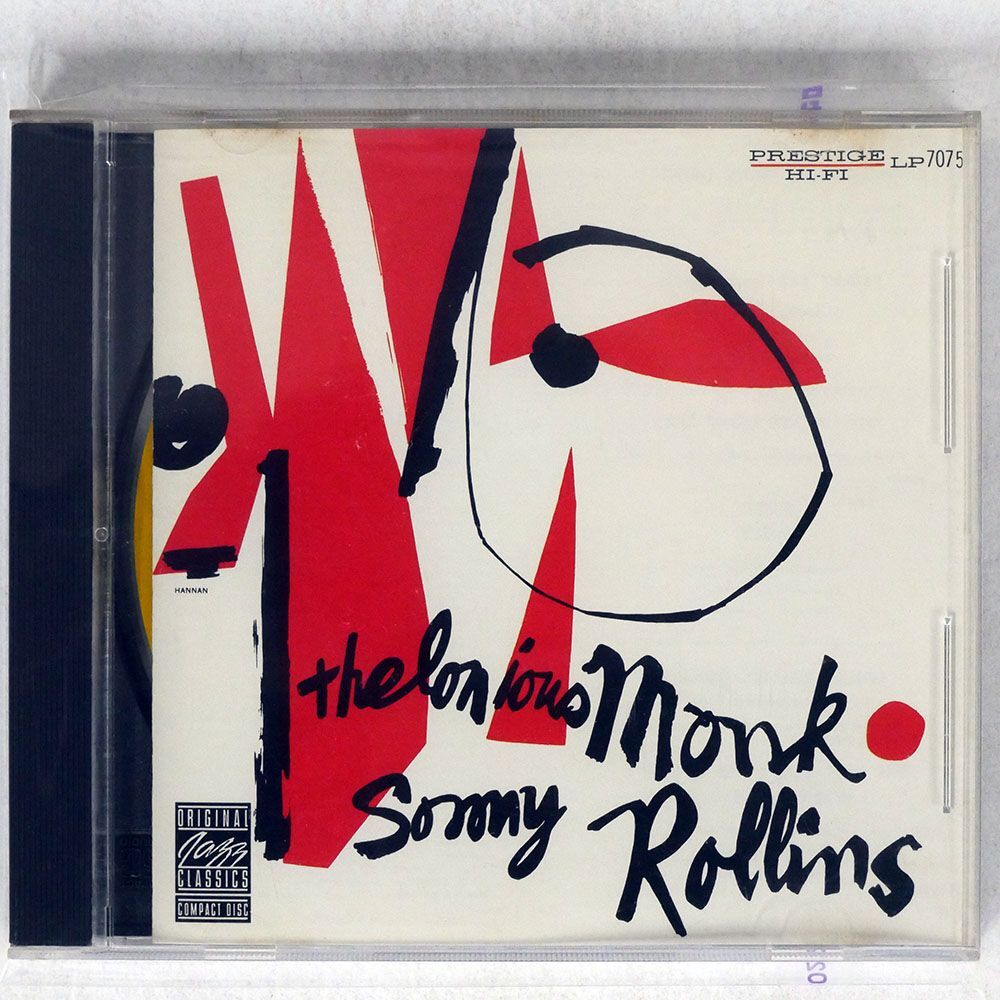 THELONIOUS MONK/SONNY ROLLINS/ORIGINAL JAZZ CLASSICS OJCCD-059-2 CD □_画像1